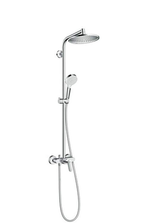 Hansgrohe-HG-Showerpipe-Crometta-S-240-Einhebelmischer-chrom-27269000 gallery number 1